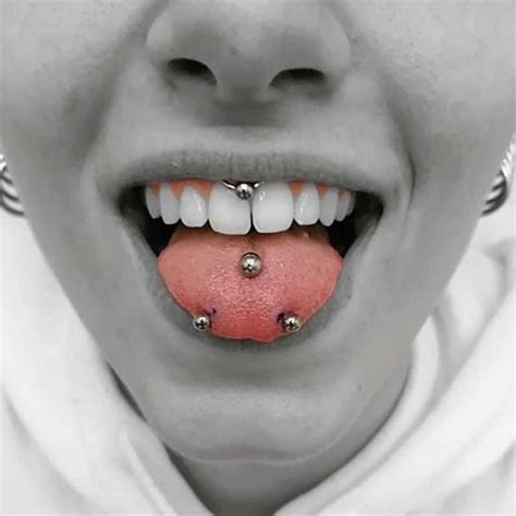 tongpiercing snake eye piercing|Snake Eyes Piercing: Everything You Need to Know